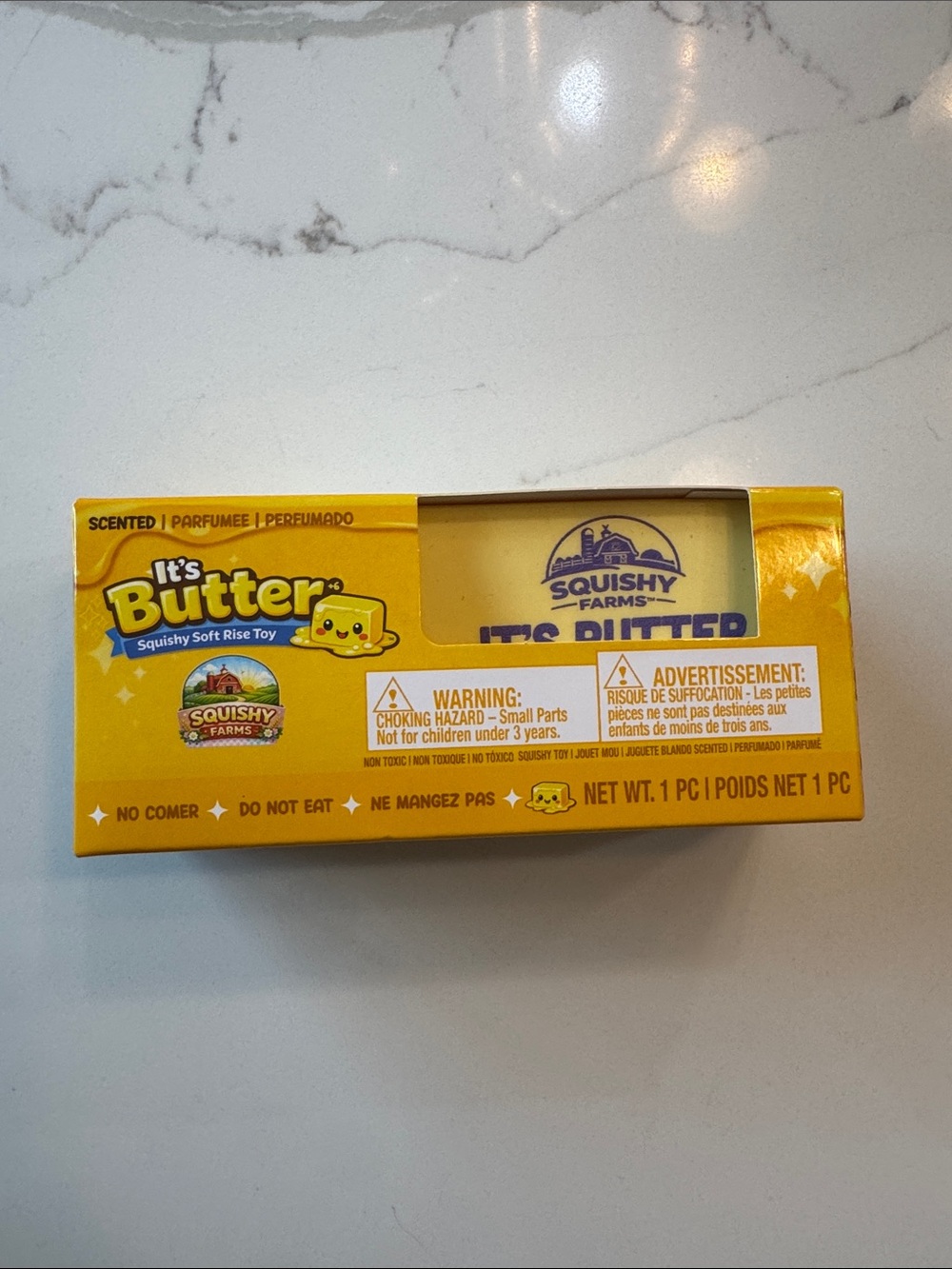 Butter Yellow Scented Squishy Toy by Butter